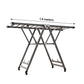 SOGA 1.4m Portable Wing Shape Clothes Drying Rack Foldable Space-Saving Laundry Holder