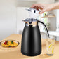 SOGA 1.2L Stainless Steel Insulated Vacuum Flask WaterBottle Black