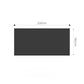 SOGA 150x200cm Throw Blanket Smoke Gray Premium Milk Velvet Luxuriously Soft Cozy Bedding