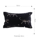 SOGA 2X 35cm Black Throw Pillow Elegant Decorative Cushion Living Room Modern Home Decor
