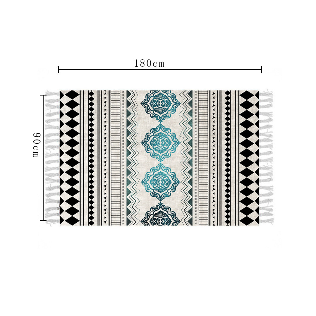 SOGA 2X 90cm Boho Bathroom Rug Vintage Kitchen Area Runner Rugs, Home Decor