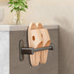 SOGA 29cm Wall-Mounted Slipper Organiser Adhesive Storage Space-Saving Wall Rack