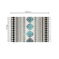 SOGA 90cm Boho Bathroom Rug Vintage Kitchen Area Runner Rugs, Home Decor