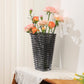 SOGA 22cm Modern Gray Ceramic Glass Vase Home Decor