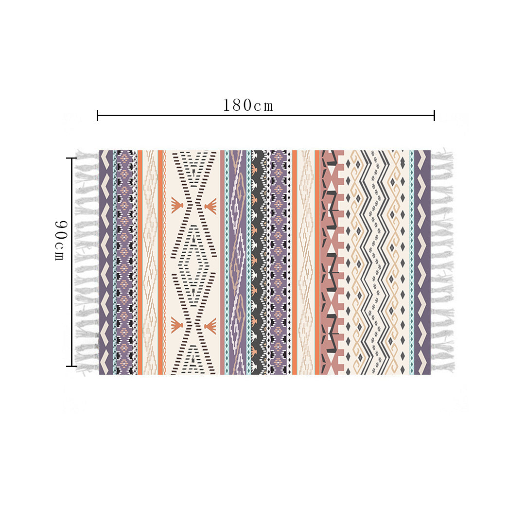 SOGA 90cm Bathroom Rug Vintage Kitchen Area Runner Rugs, Home Decor