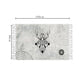 SOGA 2X 90cm Woven Minimalist Bedroom Area Rug Carpet, Home Decor