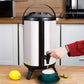 SOGA 16L Portable Insulated Cold/Heat Coffee Tea Beer Barrel Brew Pot With Dispenser