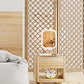 SOGA 26cm White Squared Smart LED Makeup Bedroom Table Vanity Mirror Tricolor w/ 5x Magnification