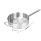 SOGA 2X 26cm Stainless Steel Saucepan Sauce pan with Glass Lid and Helper Handle Triple Ply Base Cookware