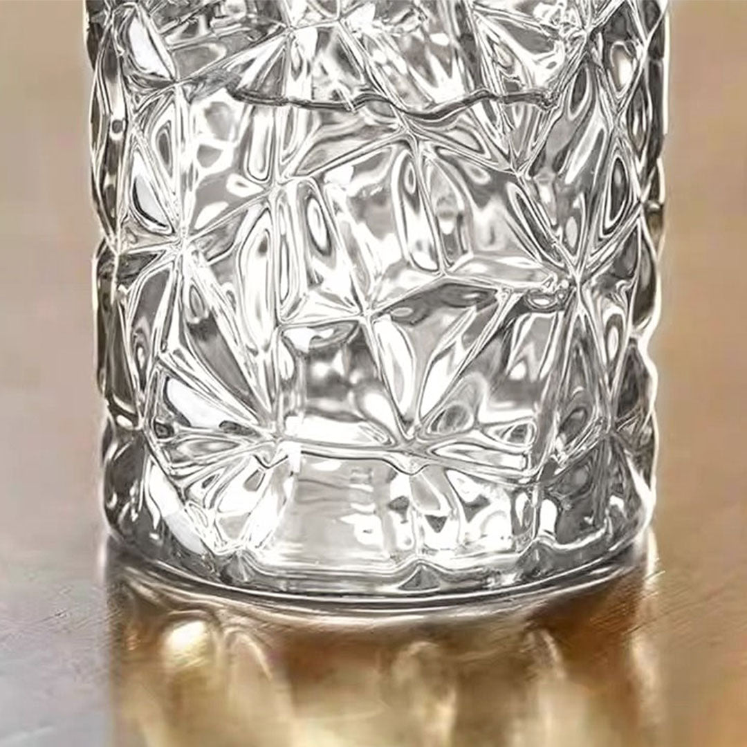 SOGA 14cmx30cm Heavy Duty Glass Vase Crystal Clear Design for Home Décor