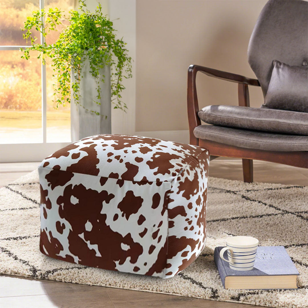 SOGA 55x35cm Squared Soft Pouffe Seat Cushion Elegant Home Accent Décor Stylish Footstool