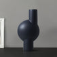 SOGA 17x632cm Medium Ornament a modern abstract vase decorative object unique shape with narrow neck for Home Decor