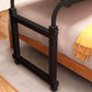 SOGA 140x45cm Black Cross Bed Movable Desk Table w/ Adjustable Length & Height