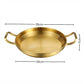 Soga 24cm Dry Pot, Gold Plated 202 Material Stainless Steel and Kitchen essentials
