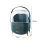 SOGA 2X 29cm Green Countertop Makeup Cosmetic Storage Organiser Skincare Holder Jewelry Storage Box with Handle