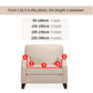 SOGA 4-Seater Black Sofa Cover Couch Protector High Stretch Lounge Slipcover Home Decor