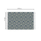 SOGA 90cm Cotton Polyester Vintage Area Rugs Living Room Hallway Floor Kitchen, Home Decor