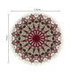 SOGA 2X 120cm Mandala Modern Ethnic Tassel Print Anti-slip Doormat, Home Decor