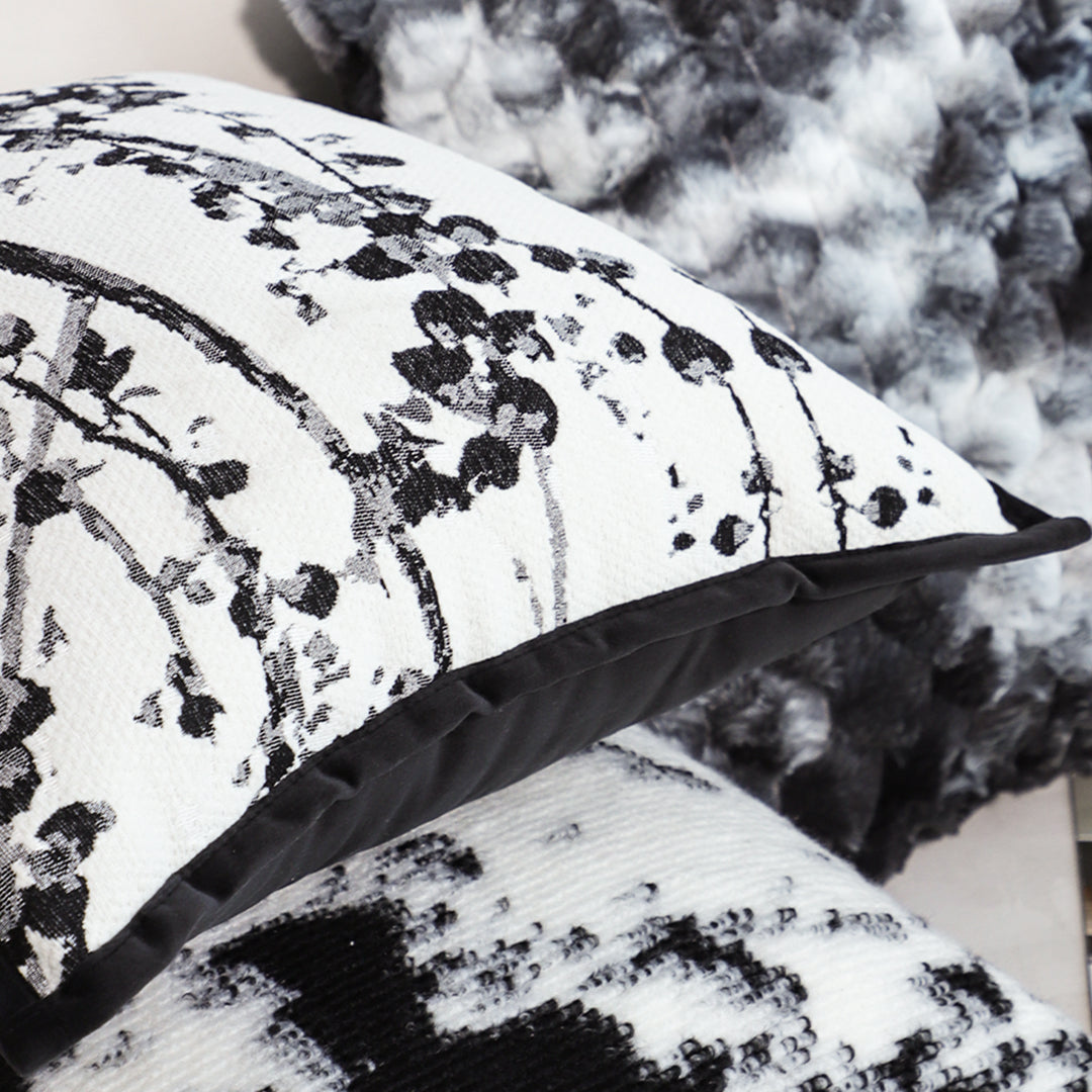 SOGA 2X 50cm Throw Pillow Botanical and Modern Elegant for Home Decor