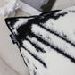 SOGA 2X 35cm Throw Pillow Black and White Leopard Thick Premium Polyester Fiber for Home Decor