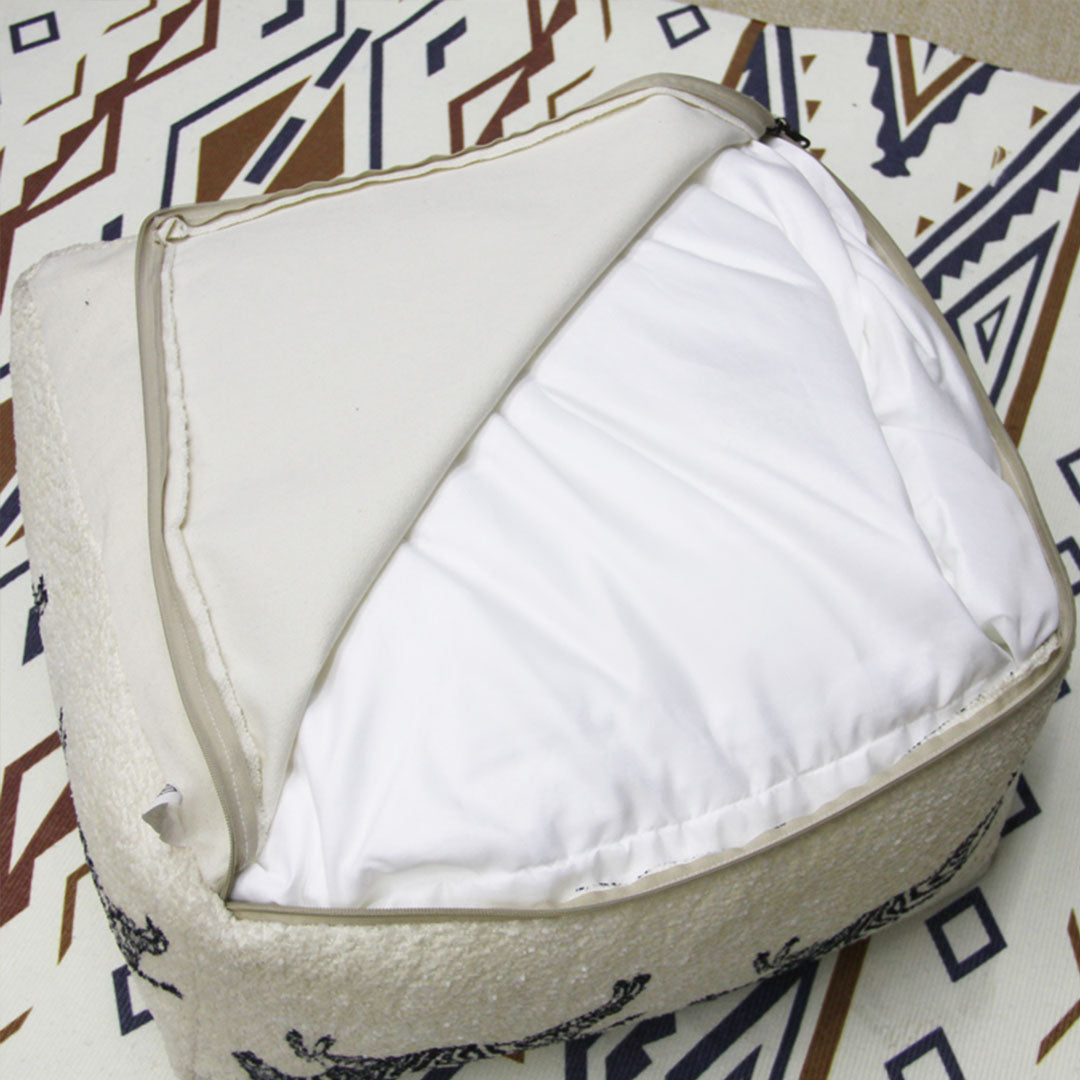 SOGA 2X 48cm Premium Polyester Fiber Cushion with EPP Particle Inserts, Home Decor
