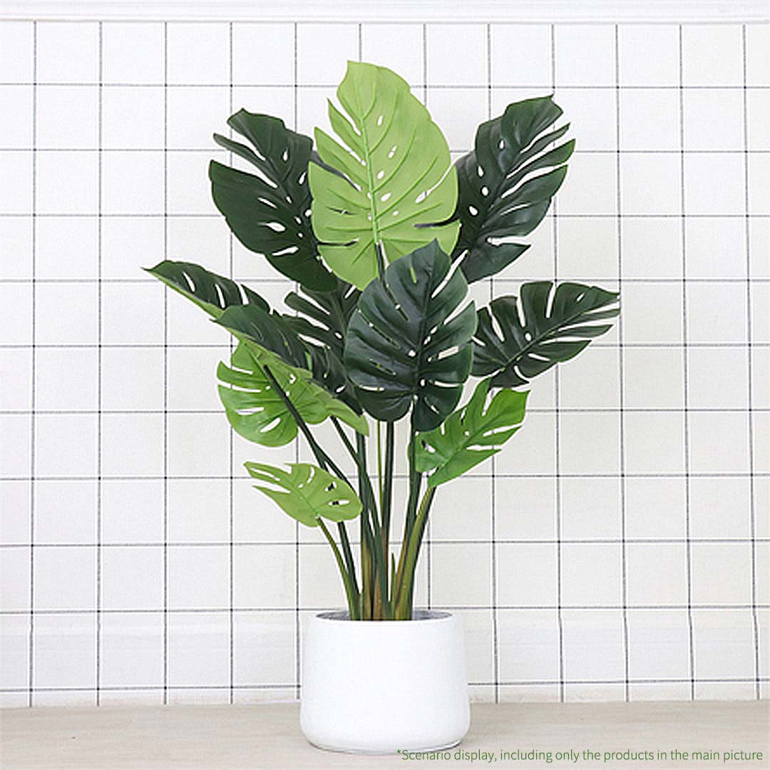SOGA 4X 113cm Artificial Indoor Potted Turtle Back Fake Decoration Tree Flower Pot Plant