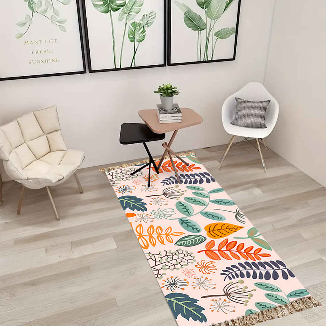 SOGA 90cm Soft cotton woven handmadeArea rugs for living room bedroom, Home Decor