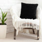 SOGA 50cm Medieval-style Raised Pattern Fringed Lumbar Throw Pillow