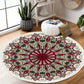 SOGA 2X 120cm Mandala Modern Ethnic Tassel Print Anti-slip Doormat, Home Decor