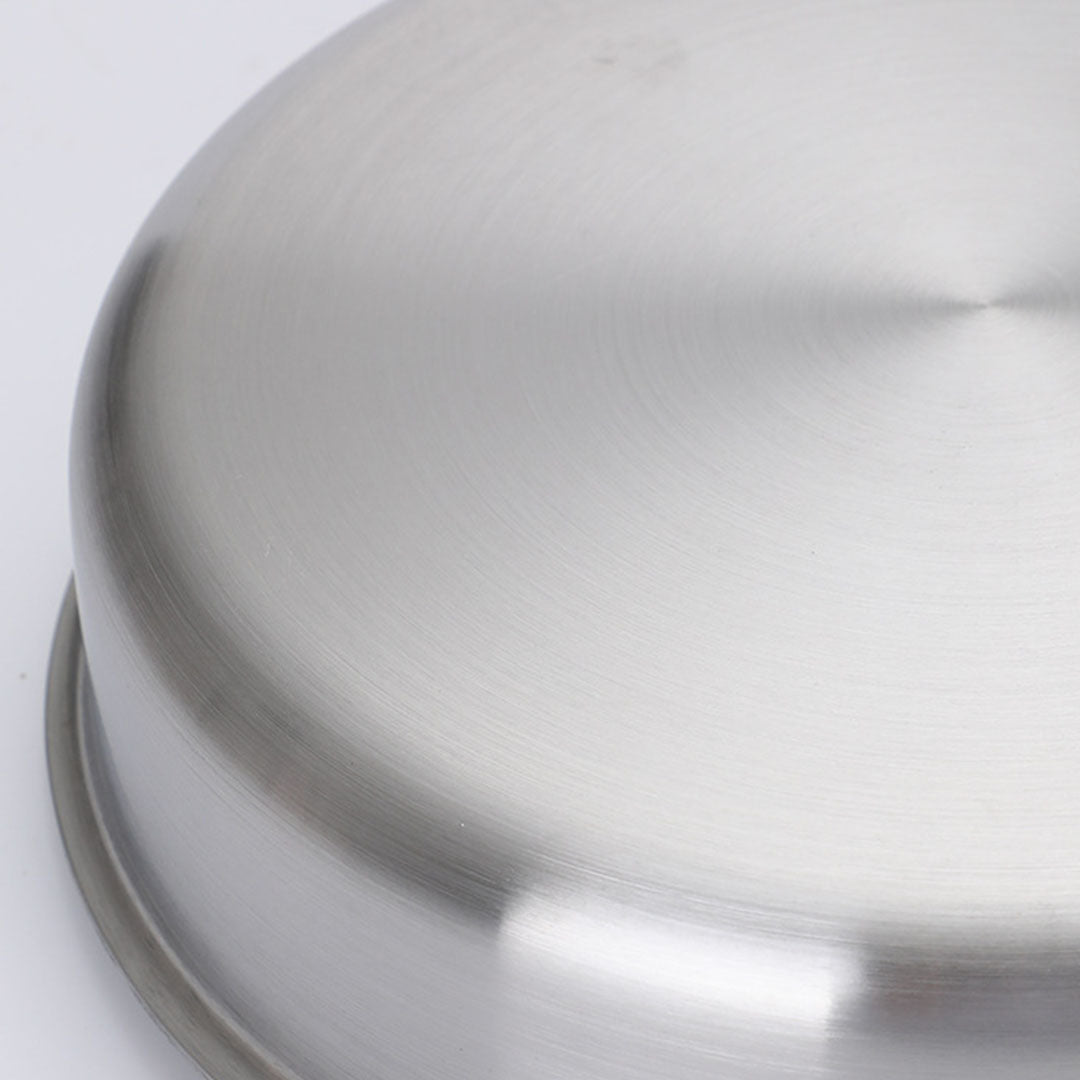 SOGA 2X 26cm Stainless Steel Saucepan Sauce pan with Glass Lid and Helper Handle Triple Ply Base Cookware