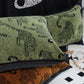SOGA 2X 40cm Throw Pillow Green Leopard Square Retro Decorative Cushion for Living Room