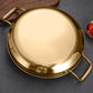 Soga 24cm Dry Pot, Gold Plated 202 Material Stainless Steel and Kitchen essentials