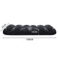 SOGA Floor Recliner Folding Lounge Sofa Futon Couch Folding Chair Cushion Black