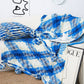SOGA 2X 90x200cm Throw Blanket Blue Deep Sea Gradient Dyed Art Stylish Decorative Cozy