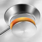 SOGA 2X 26cm Stainless Steel Saucepan Sauce pan with Glass Lid and Helper Handle Triple Ply Base Cookware