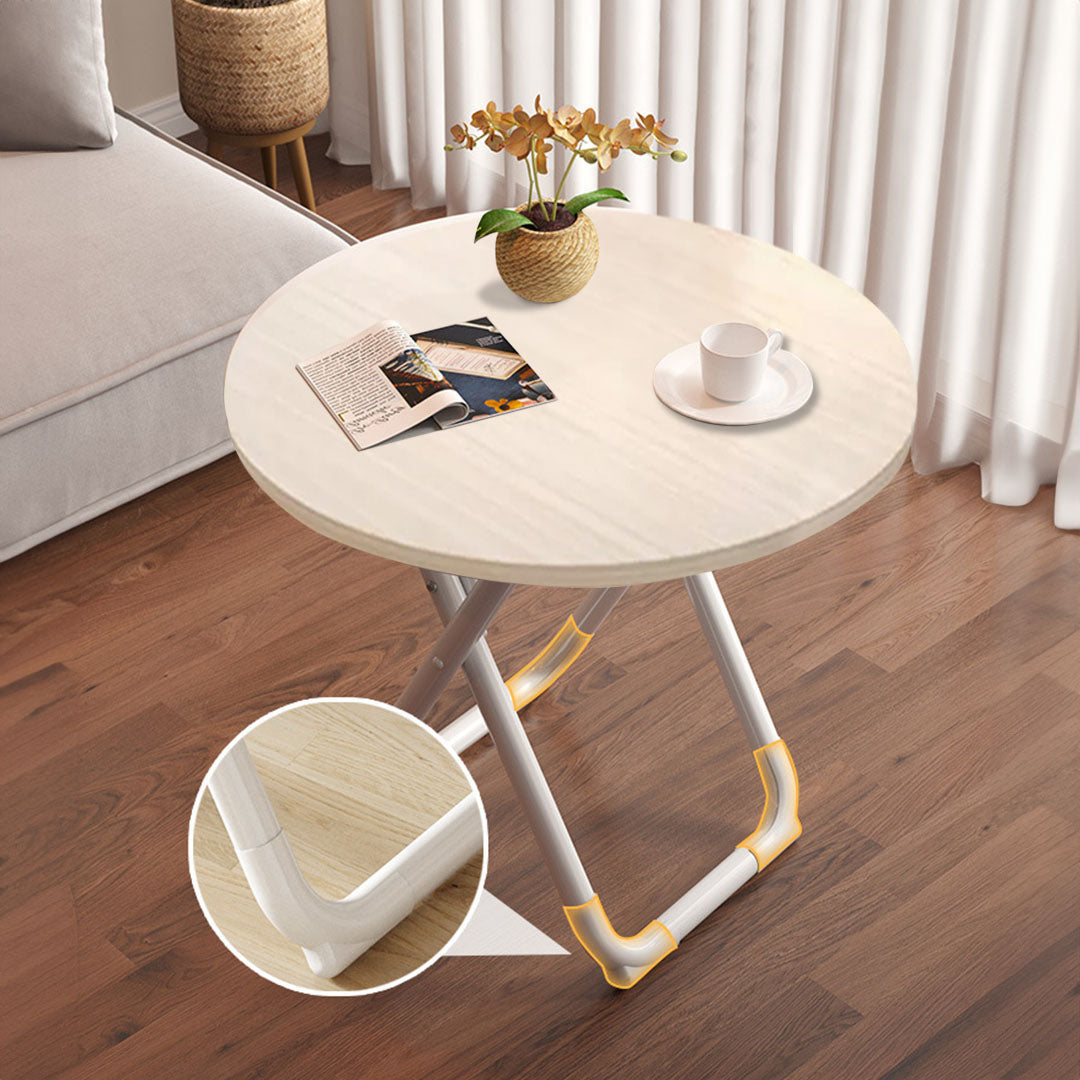 SOGA 80cm Light Wood Color Table Versatile Use Modern Design for Home Decor