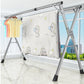 SOGA 2X 1.6m Portable Standing Clothes Drying Rack Foldable Space-Saving Laundry Holder Indoor Outdoor