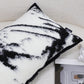 SOGA 2X 35cm Throw Pillow Black and White Leopard Thick Premium Polyester Fiber for Home Decor