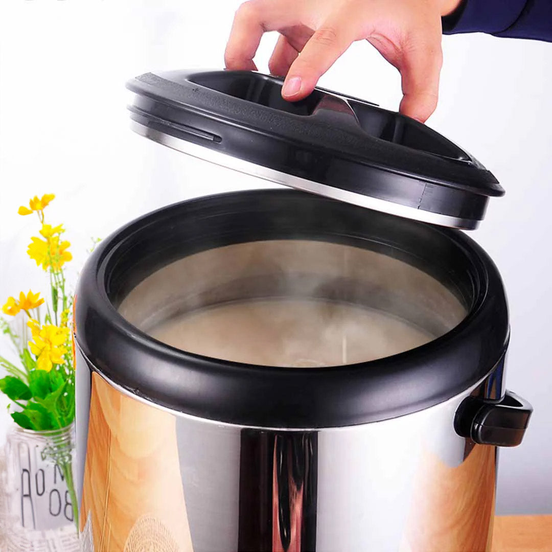 SOGA 16L Portable Insulated Cold/Heat Coffee Tea Beer Barrel Brew Pot With Dispenser