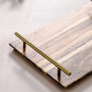 SOGA 36cm Brown Rectangle Wooden Acacia Food Serving Tray Charcuterie Board Centerpiece Home Decor