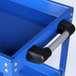 SOGA 2X 3 Tier Tool Storage Cart Portable Service Utility Heavy Duty Mobile Trolley Blue