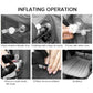 SOGA Portable Camping Car Set Inflatable Air Bed Mattress Storage Organizer Handheld Vacuum Blue