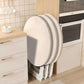 SOGA 80cm Light Wood Color Table Versatile Use Modern Design for Home Decor