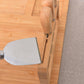 SOGA 2X 36cm Brown Rectangular Wood Cheese Board Charcuterie Serving Tray with Knife Set Countertop Decor
