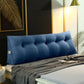 SOGA 180cm Blue Triangular Wedge Bed Pillow Headboard Backrest Bedside Tatami Cushion Home Decor