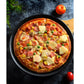 SOGA 8-inch Round Black Steel Non-stick Pizza Tray Oven Baking Plate Pan