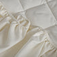 SOGA White 138cm Wide Cross-Hatch Mattress Cover Thick Quilted Stretchable Bed Spread Sheet Protector with Pillow Covers