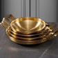 Soga 24cm Dry Pot, Gold Plated 202 Material Stainless Steel and Kitchen essentials