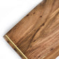 SOGA 36cm Brown Rectangle Wooden Acacia Food Serving Tray Charcuterie Board Centerpiece Home Decor
