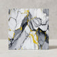 SOGA Peel & Stick Floor and Wall Tiles 30 x 30cm 10 Pack Blue Agate Faux Marble